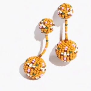 Madewell bead drop Earrings